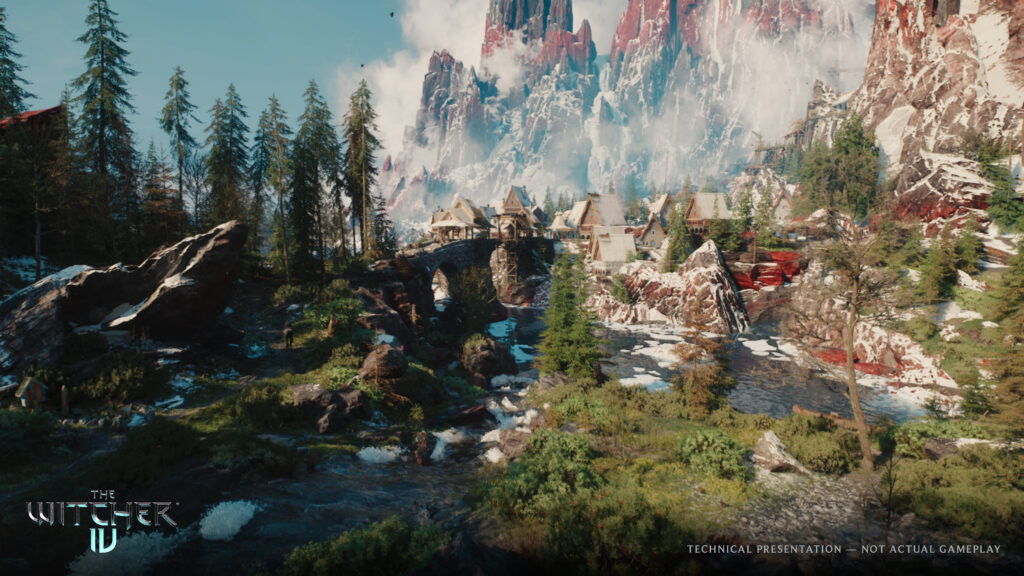 witcher 4 river and all demo witcher 4 tech demo
