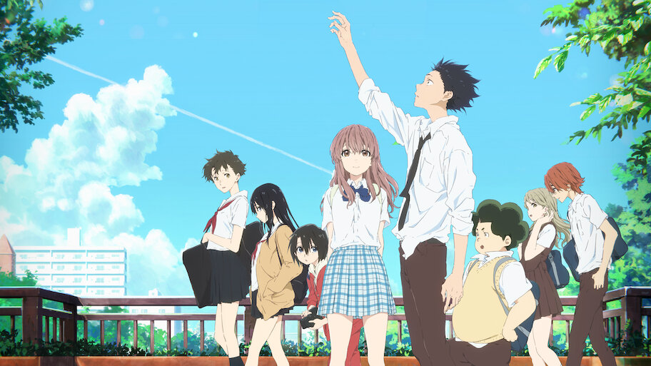 A Silent Voice (2016) anime poster