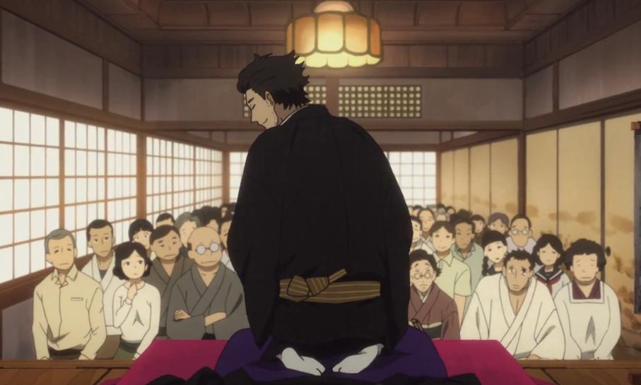 Showa Genroku Rakugo Shinju (2016–2017) anime poster