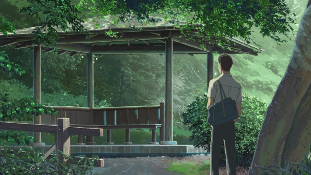 The Garden of Words (2013) movie poster