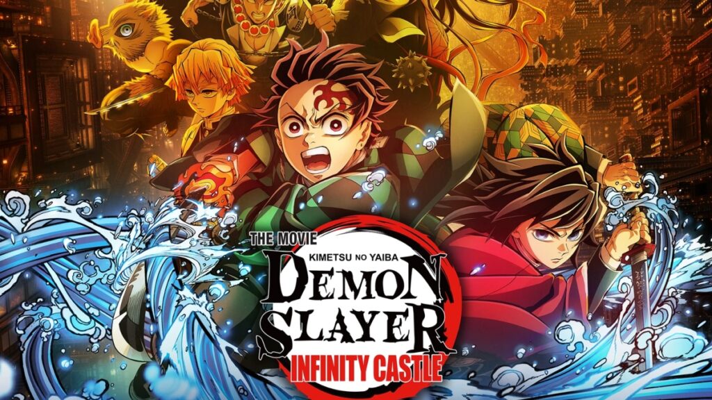 Demon Slayer infinity castle official movie poster