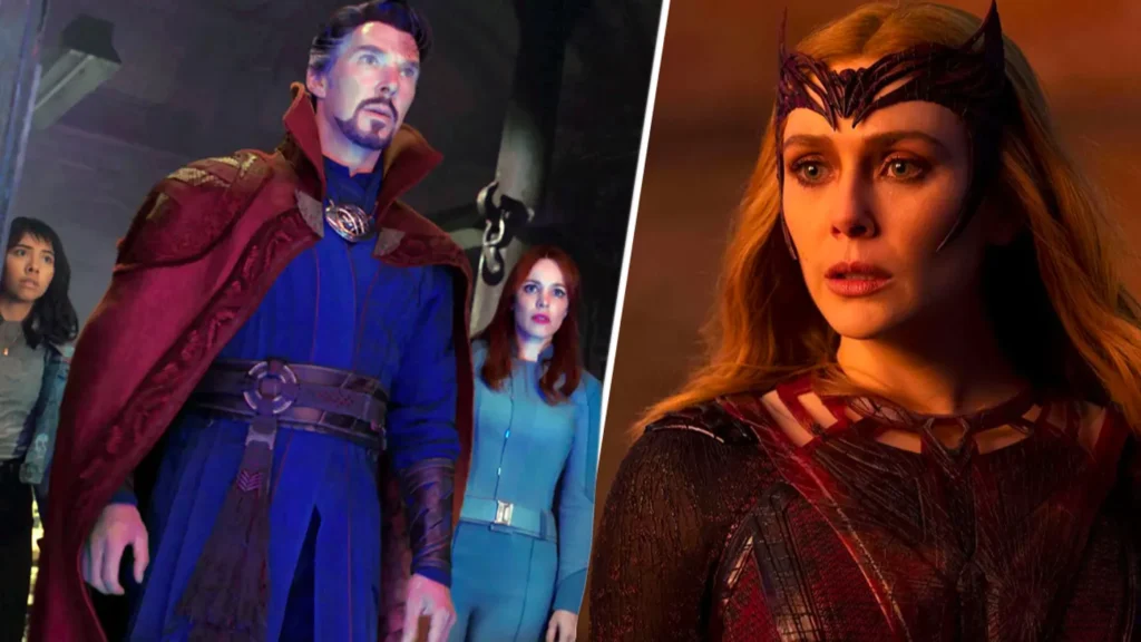 doctor strange VS Scarlet Witch