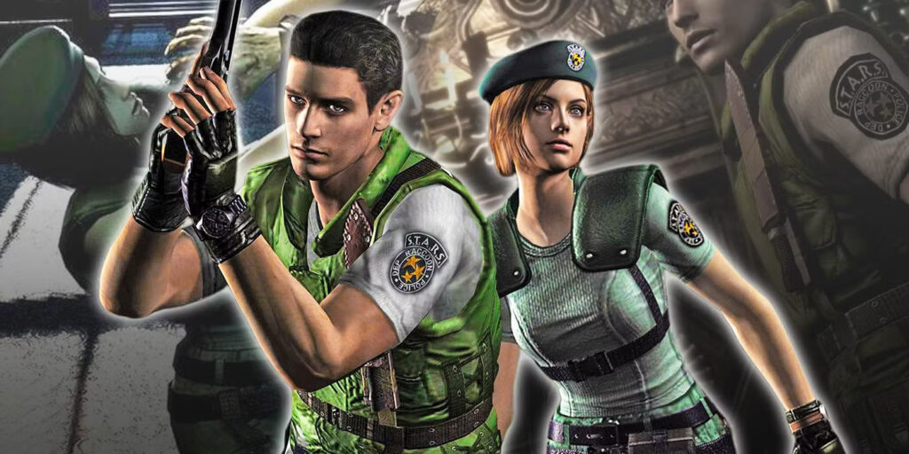 Resident Evil game poster 