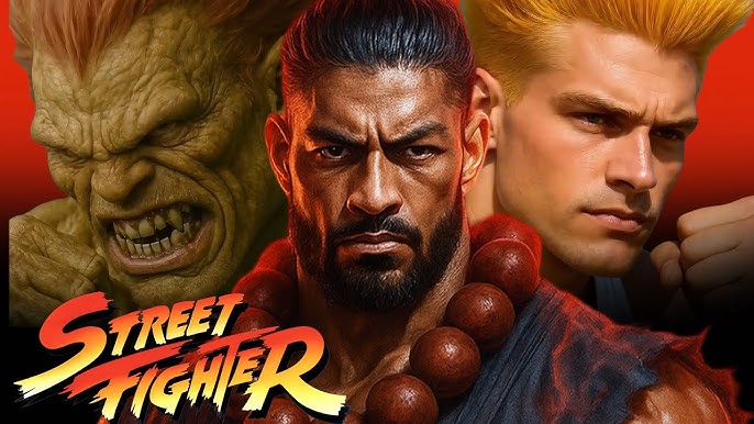 Roman Reigns as Akuma