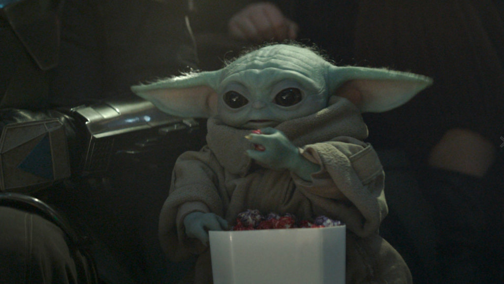 Grogu from The Mandalorian and Grogu