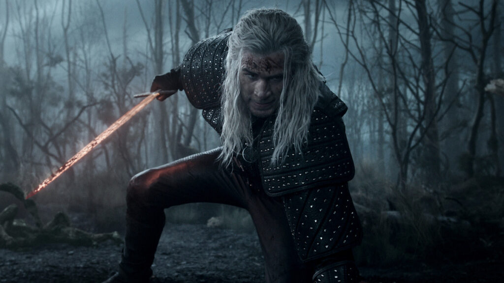 Liam Hemsworth as The Witcher