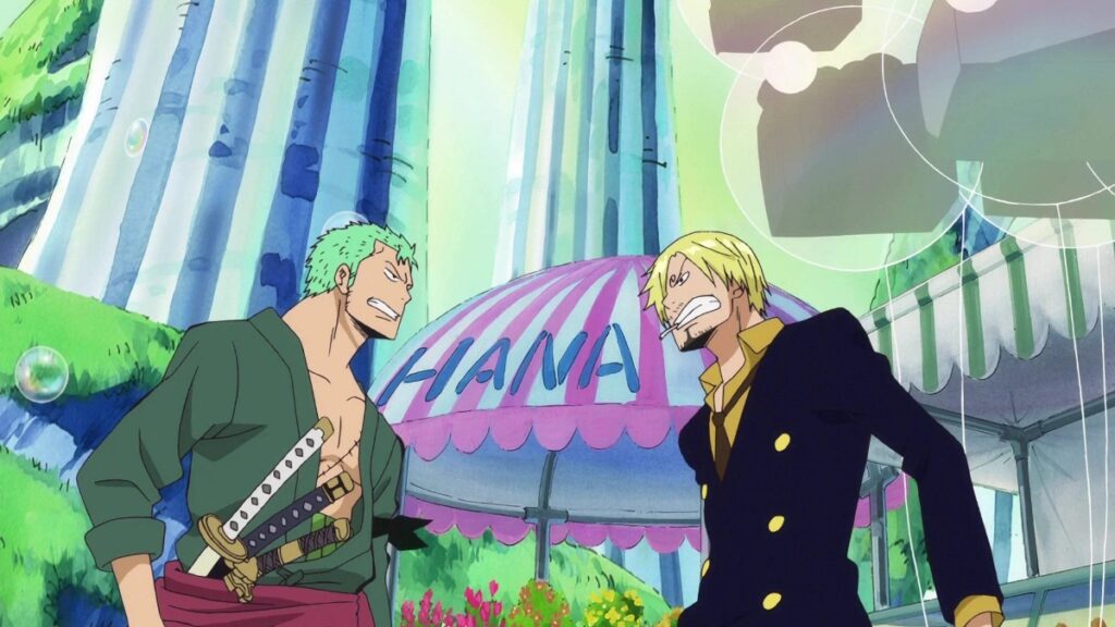 Zoro vs Sanji