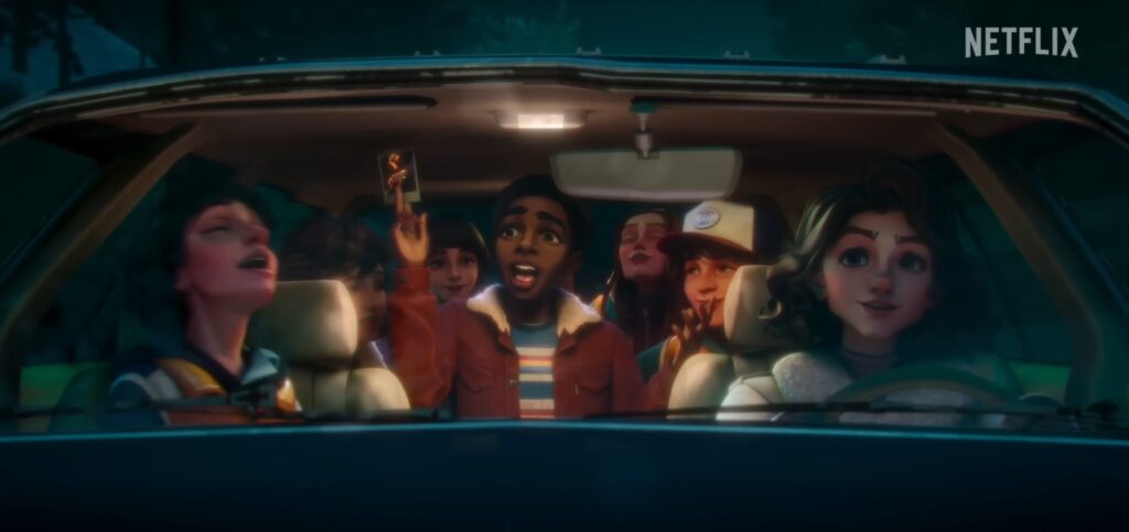 Stranger Things: Tales From ’85 cast