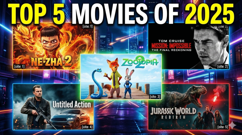 Top 5 Movies of 2025