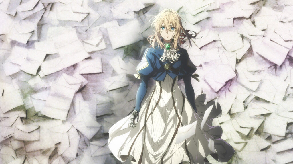 Violet Evergarden anime poster