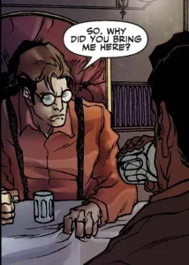 Peter Parker from Spiderman Noir